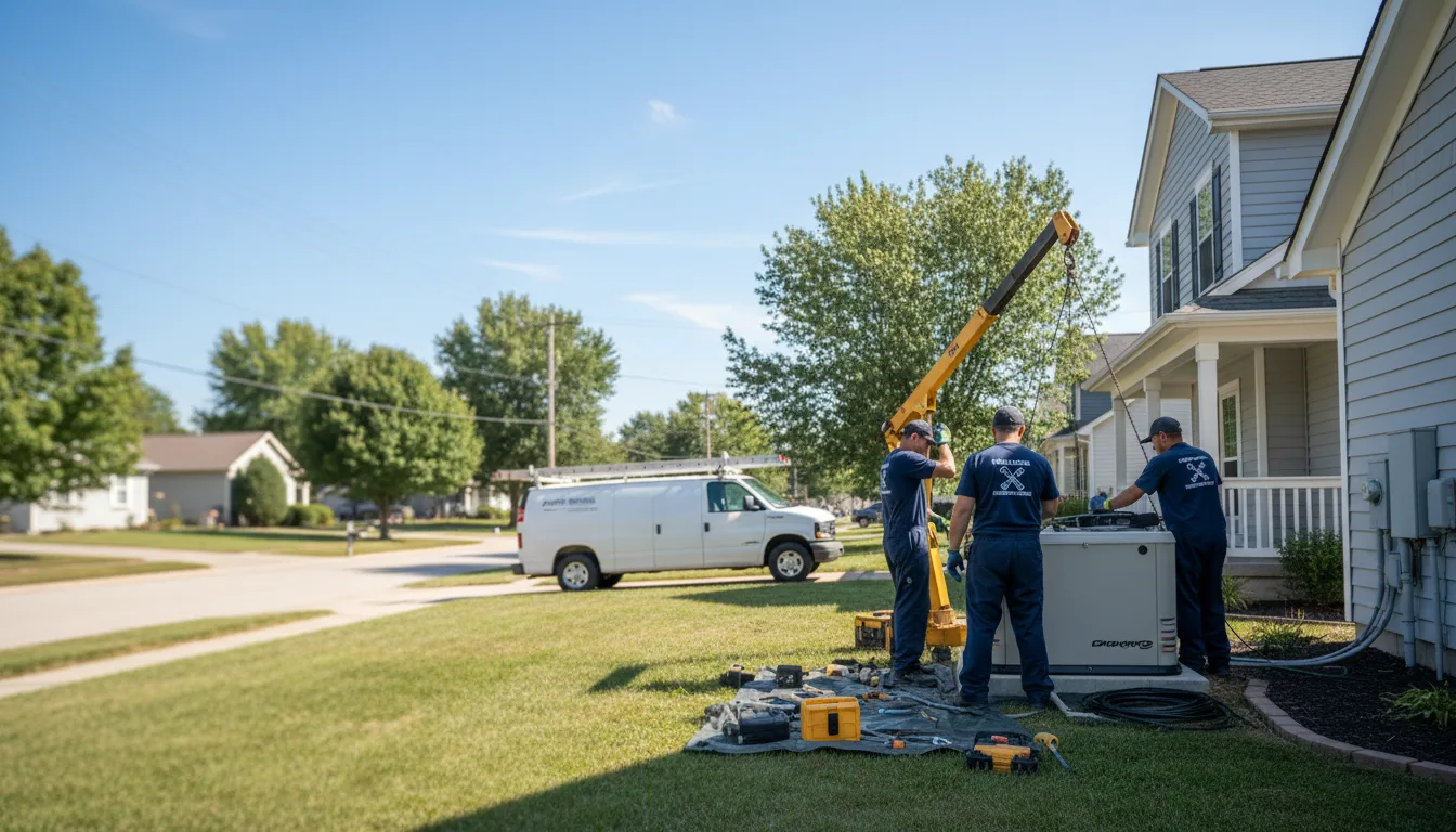 Generator Installation in Logan, KS near me